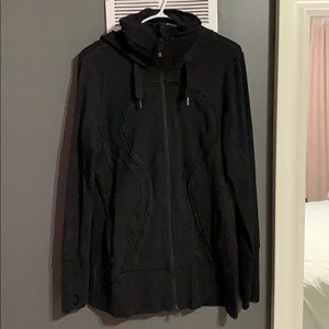 Lululemon black zip up